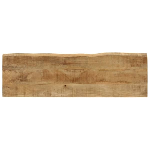 The Living Store Penkki elävillä reunoilla 105 cm täysi mangopuu -  Penkit