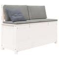 Pikkukuva 5 / 10: Penkit - Living Penkki valkoinen 110x41x76,5 cm täysi mänty