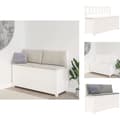 Pikkukuva 1 / 10: Penkit - Living Penkki valkoinen 110x41x76,5 cm täysi mänty