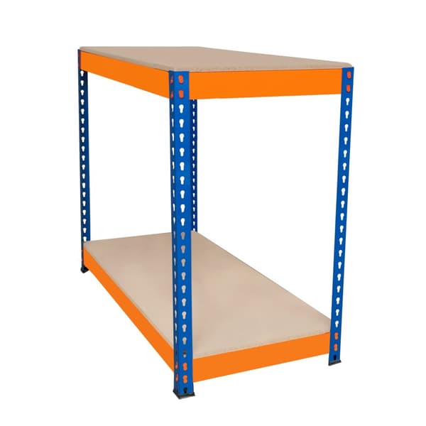 Workbench for Garage S-Rax 2 or 3 Levels Capacity per Level 300kg Screwless Assembly Reinforced Support Beams Rubber Feet