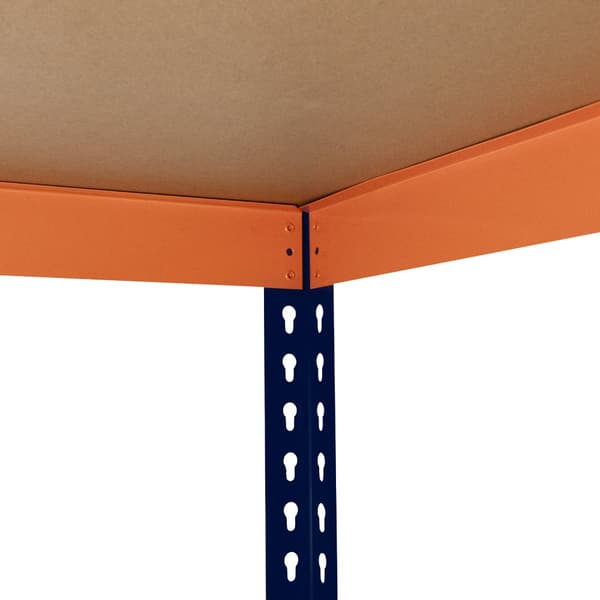 Workbench for Garage S-Rax 2 or 3 Levels Capacity per Level 300kg Screwless Assembly Reinforced Support Beams Rubber Feet