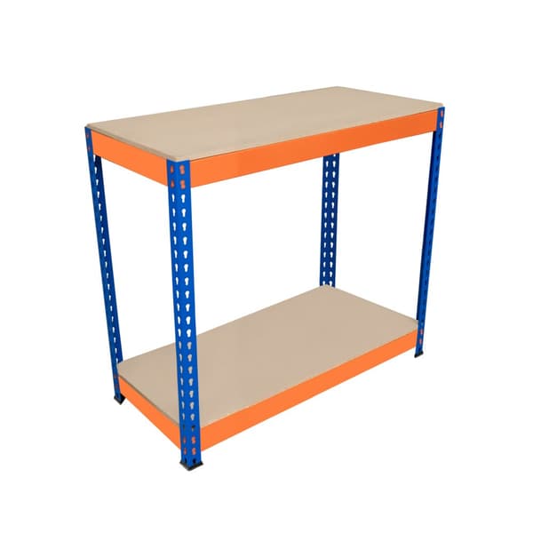 Workbench for Garage S-Rax 2 or 3 Levels Capacity per Level 300kg Screwless Assembly Reinforced Support Beams Rubber Feet