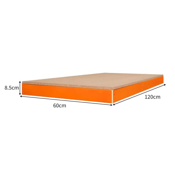 Workbench for Garage S-Rax 2 or 3 Levels Capacity per Level 300kg Screwless Assembly Reinforced Support Beams Rubber Feet