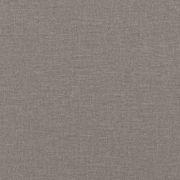 Bänk med ryggstöd taupe 120x62x75,5 cm blå