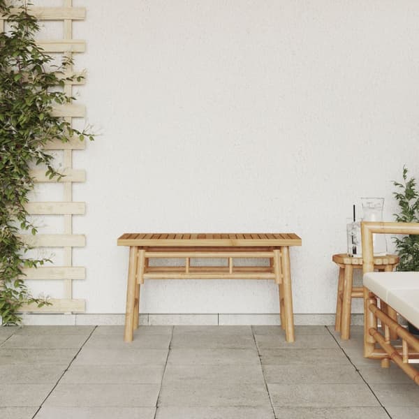 vidaXL Hagebenk 80x38x45 cm Bambus