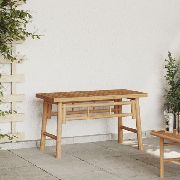 vidaXL Hagebenk 80x38x45 cm Bambus