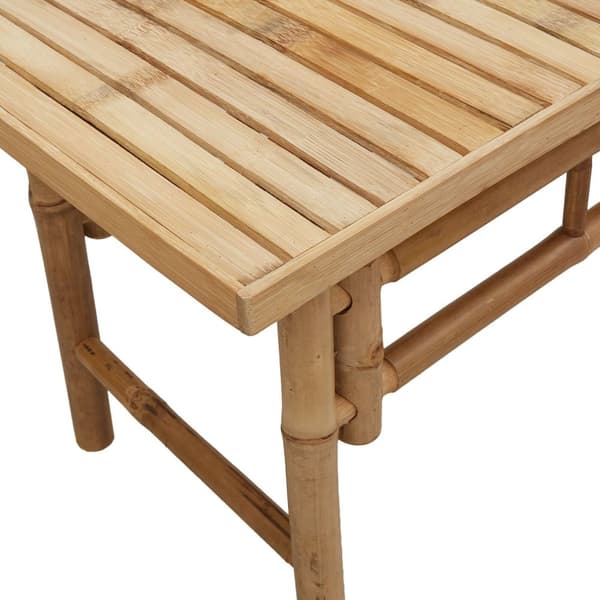vidaXL Hagebenk 80x38x45 cm Bambus