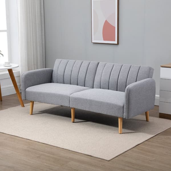 Bäddsoffa, 173x75x73 cm, Grå