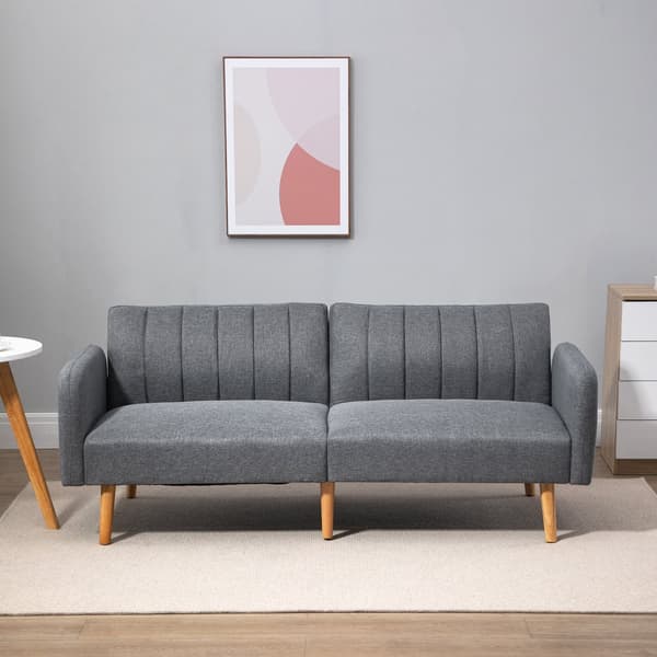 Sovsoffa, 2-sits, 173x75x73 cm, Grå