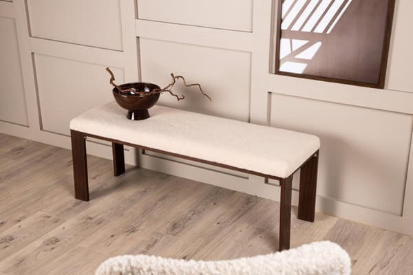FURNLUX PENKKI CHESTER BEIGE & PÄHKINÄ 120CM