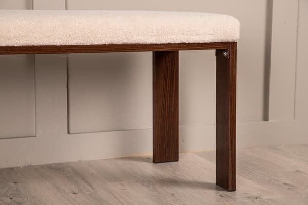FURNLUX PENKKI CHESTER BEIGE & PÄHKINÄ 120CM