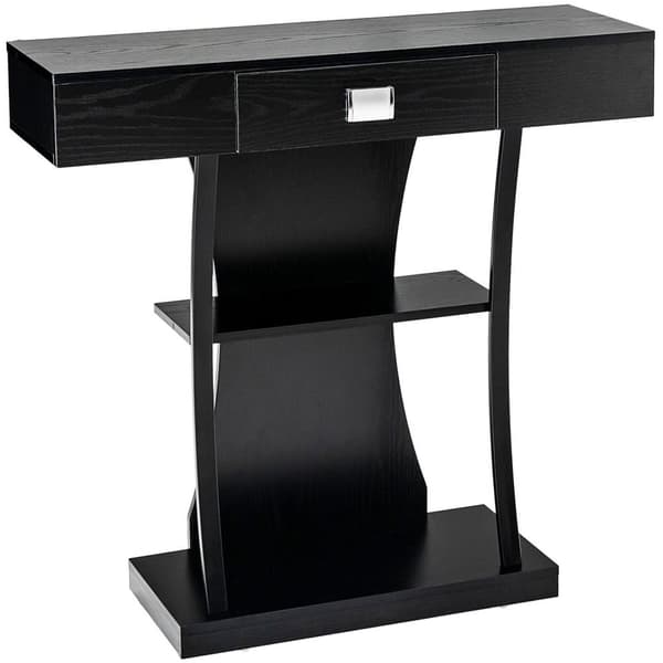 Konsolbord, 36x12x35 tommer, Brun