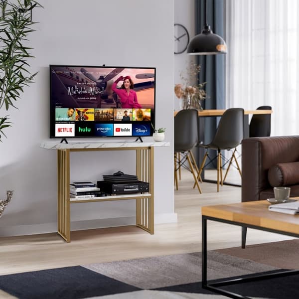 Soffbord, 120x29x92.5 cm, Vit