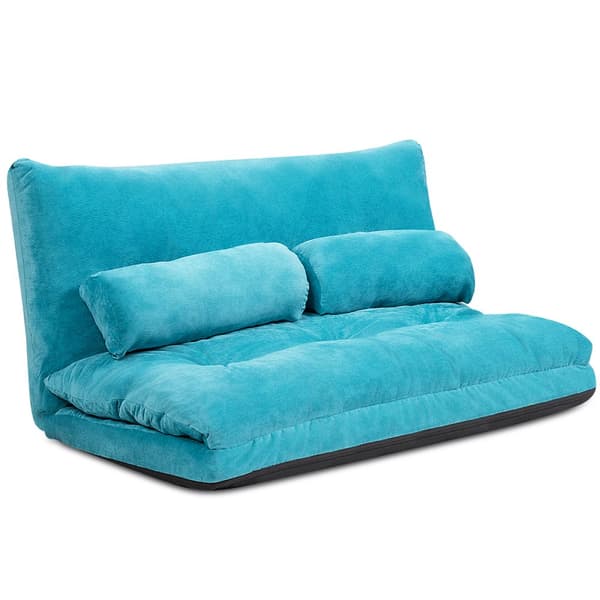 Gulvsofa, 180x98x18 cm, Blå
