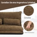 Miniatyrbillede 6 af 8: Gulvsofa, 178x98x18 cm, Grå