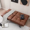 Miniatyrbild 6 av 8: Bäddsoffa, 183x88x83 cm, Brun