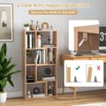 Miniatyrbild 8 av 8: Bokhylla, 23.5x8x48 tum, Vit