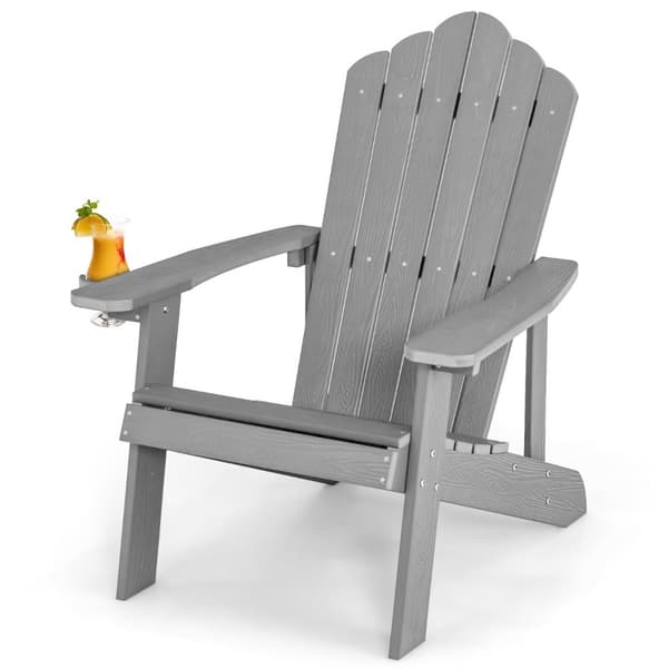 Adirondack-stol, 85x77x94 cm, Sølv