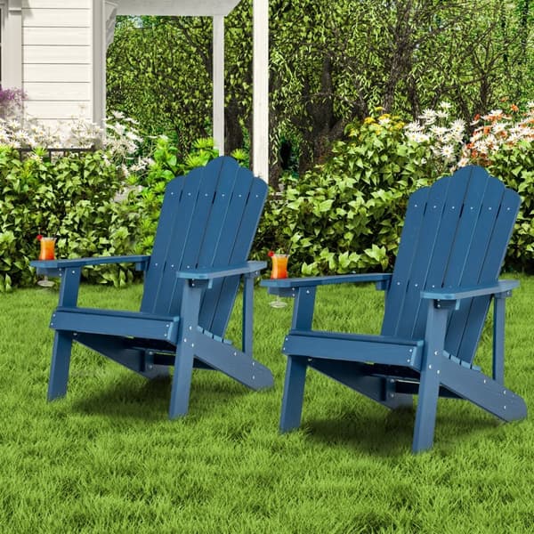 Adirondack-stol, 85x77x94 cm, Marinblå