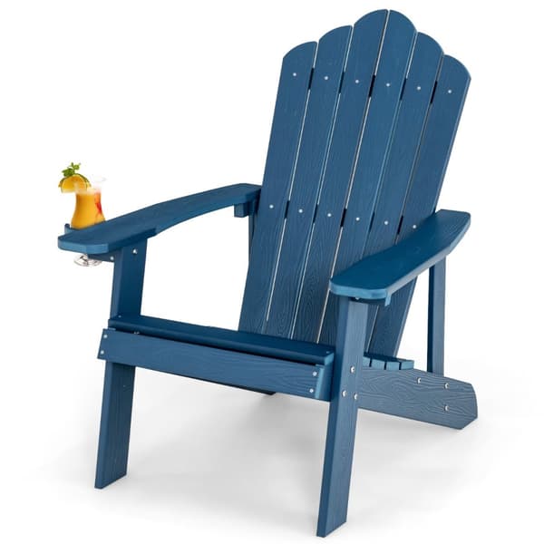 Adirondack-stol, 85x77x94 cm, Marinblå