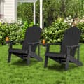 Miniatyrbillede 7 af 8: Adirondack Stol, 85x77x94 cm, Sort