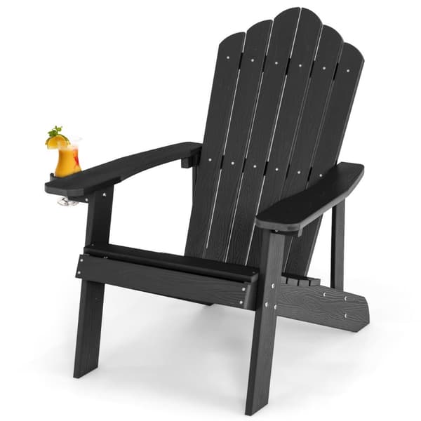 Adirondack Stol, 85x77x94 cm, Sort