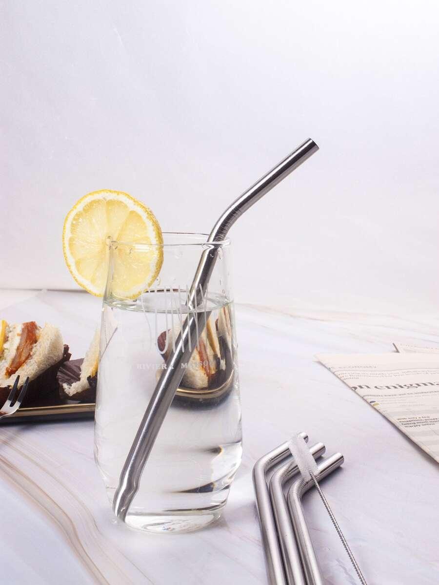 Metal sugrör set Deluxe