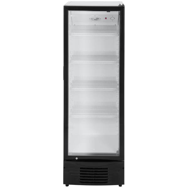 Royal Catering Flaskkylskåp - 320 L-LED - svart ram