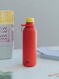 Miniatyrbild 4 av 4: Bol i metall Hot&amp;Cold 500Ml Smiley Quirky Comics