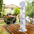 Miniatyrbild 2 av 6: Relaxdays Distribuitör för alkoholhaltiga drycker, öl, etc., rolig, i plast och silikon, 900 ml, kromad