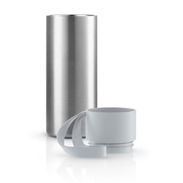 Thermosmugg - Eva Solo - To Go - 350 ml - Rostfritt stål - Silver/Ljusgrå