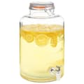 Miniatyrbild 1 av 2: Glasbehållare XXL med tappkran transparent 8 L