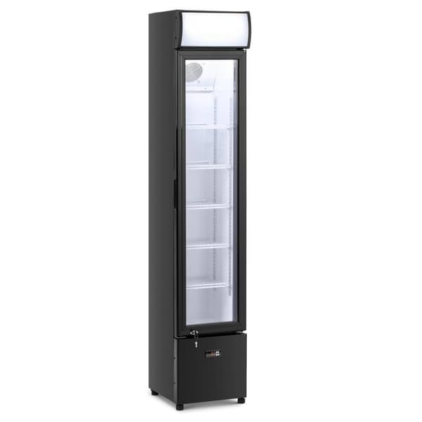 Dryckekylskåp - 99 l - svart, pulverlackerat stål - Royal Catering