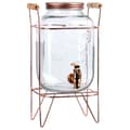 Miniatyrbild 3 av 6: Dryckesdistributör - VILDE - 4,2 L - Tjockt glas - Guldkran - Insektskyddande lock