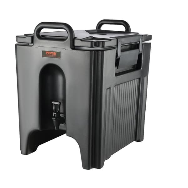 Isoleret drikkebeholder, 10 gallons kapacitet, 10+ timers termisk retention,10 gallon