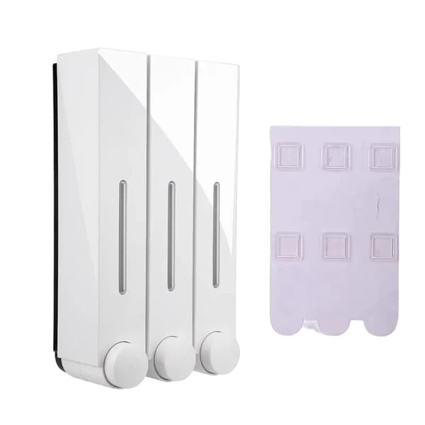 Flydende Sæbe Dispenser, Drypfri Design, Nem Betjening,Hvid Triple-B