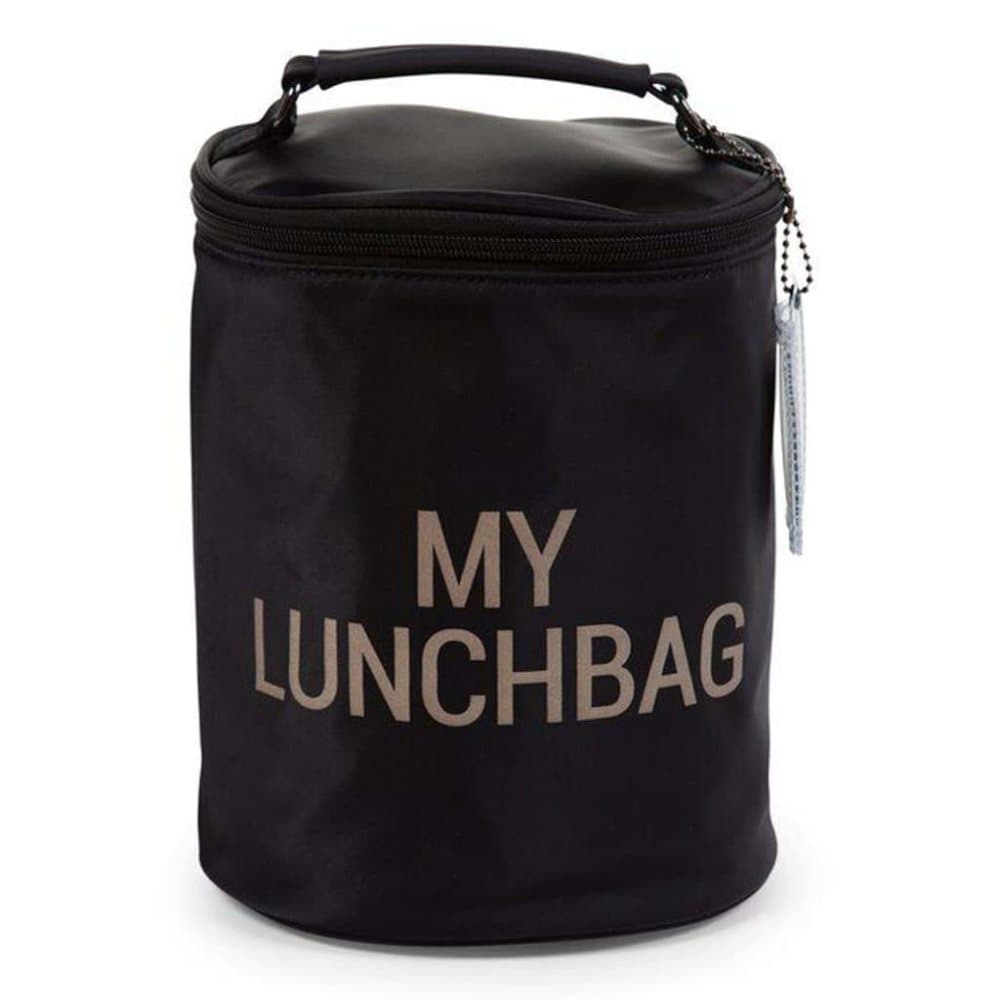 CHILDHOME Lunchväska My Lunch Bag med isoleringsfoder svart och guld
