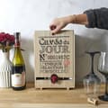 Miniatyrbild 6 av 7: Trälåda för Bag-in-box-vin - 5 Liter