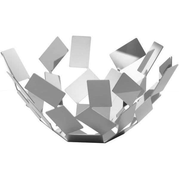 Frukthållare - ALESSI - Stanza dello Scirocco MT02 - Metall - Modern design - 27,3x27,3cm
