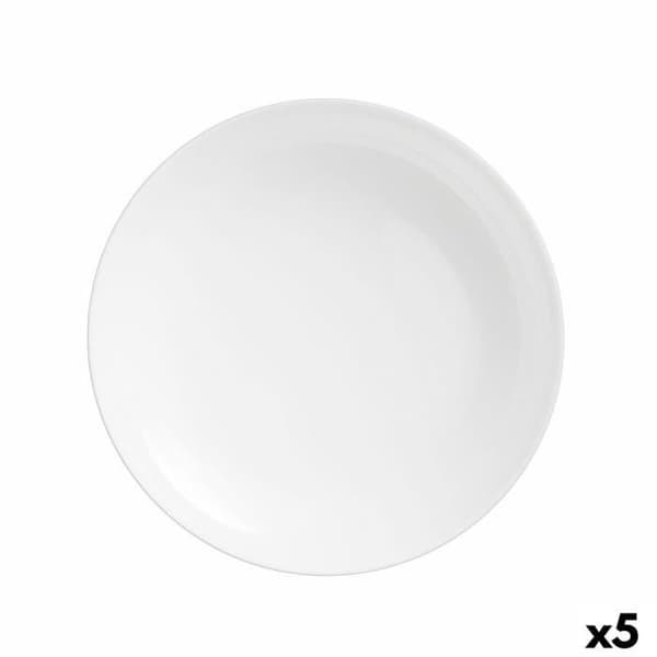 Luminarc Diwali rund vit fruktskål i glas Ø 26 cm (5 enheter)