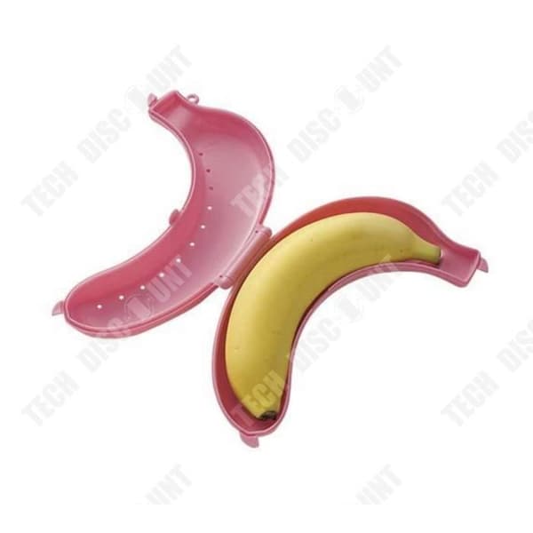TD® förvaringslåda bananhållare plastskydd frukt hygien godis snack barntransport resor andas multifunktion