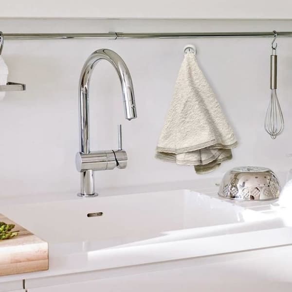 Colgador Adhesivo Cocina Blanco Ø 40 mm.