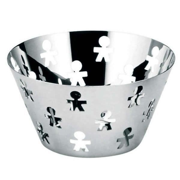 Frukthållare - ALESSI - Girotondo - 18/10 rostfritt stål - Modern design - Diameter 23 cm