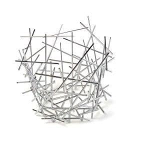Citrus korg - ALESSI - Blow up - Metall - Vit - Design