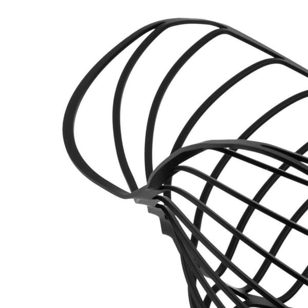Alessi - ACO04/16 B - Trinity ACO04 / 16 B - Designcentrum, färgat stål med epoxiharts, svart