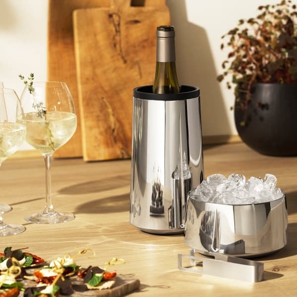 Grand Cru Wine cooler H 22.5 Steel - Rosendahl