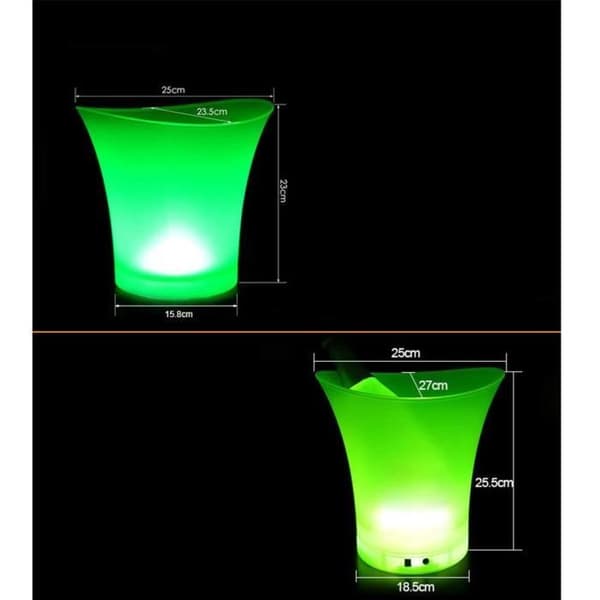 Ishink Ishink LED-ljuslampa Hög kapacitet 5L Ishink Kurvdesign agrav397