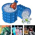 Miniatyrbild 3 av 4: Ice Genie, isbitsbricka isbitsmaskin genie Silikonformar Ishink, Ny Desigh Ice Cube Mould.