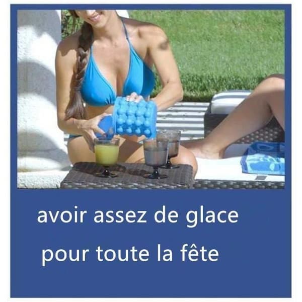 Ny Ice Cube Maker Genie Den revolutionerande utrymmesbesparande Ice Cube Maker Genie