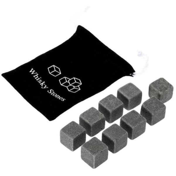 Vinkylare, 100 % naturlig whisky Drycker Stenar Smutta Rock Whisky Cooler Ice Cube Present - Vit #C